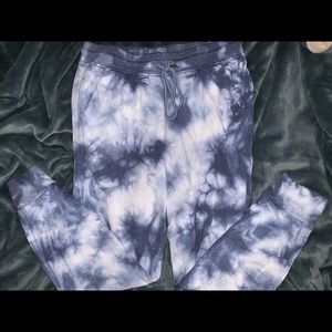 Blue Tye Dye sweatpants